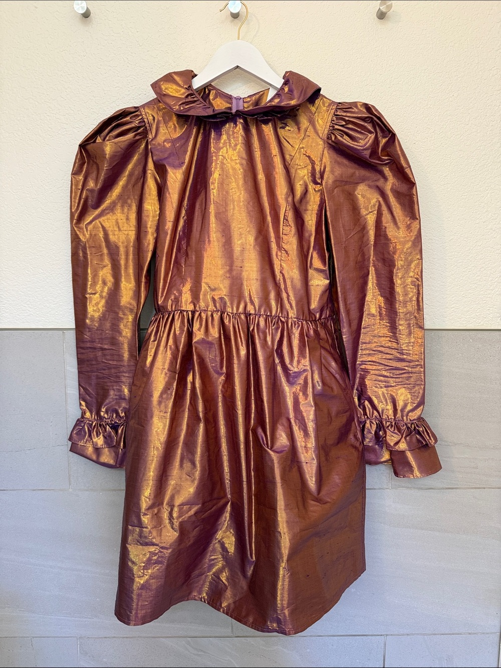 BATSHEVA iridescent minidress